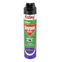 ?พร้อมส่ง!! ? สเปรย์กำจัดแมลง BAYGON 600 มล. ลาเวนเดอร์ แพ็คคู่ สารกำจัดแมลงและสัตว์ MOSQUITO ANT COCKROACH KILLER SPRAY