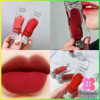 Winsome ลิปสติกเนื้อแมทกำมะหยี่ ติดทนนาน ลิปกลอส เบา ดีไซน์สวย Lip stain