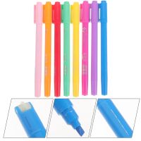 8Pcs Curve Highlighter Pen Set Colored Marker Pens Note Taking Pens Dual Tip Marker Pens Colored Pens