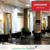 [E-voucher] Gangnam Korean Hair Salon - ทำสีผม + ทรีทเม้นท์เคราตินสด (ทุกความยาว) [Flash SaleEVoucher] (120 นาที)