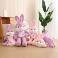 【CW】1Pcs 35/50cm Sitting Rabbit Plush Toys Cute Cartoon Stuffed Pillow Animals Dolls For Gift