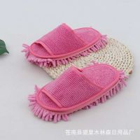 ♤▥✲ home chenille mopping shoe lazy slippers mop head cleaning