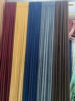 ผ้าม่านคุณภาพดี กันแสง ยูวี ได้ 98% ราคาถูก ขายเป็นชิ้น มี 5 สี ผ้าม่านหน้าต่าง ผ้าม่านประตู