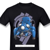 Fashion Tachicoma Clothes Design Ghost In The Shell Technology Ai Anime 100% Cotton Camiseta Men T-Shirt