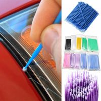 hot【DT】✠  100pcs Car Maintenance Brushes Disposable Paint Touch-up Detailing Small Accessories 1.2mm