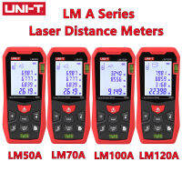 2021ใหม่ UNI-T LM50A/LM70A/LM100A/LM120A เลเซอร์เครื่องวัดเมตรมือถือเลเซอร์ขนาดเล็กเทปค้นหาช่วงระดับอุปกรณ์หาพิกัด