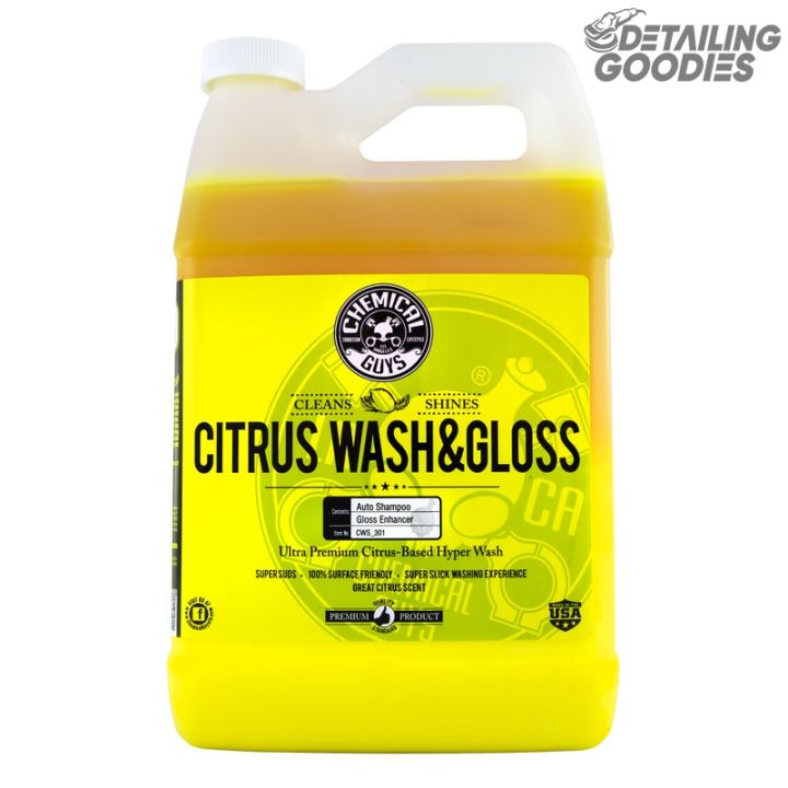 citrus-wash-gloss-shampoo-gallon-128-oz-สเปรย์เคลือบเงา-น้ำยาเคลือบเงา-น้ำยาล้างรถ-น้ำยาลบรอย-น้ำยาเคลือบ-ดูแลรถ-เคลือบกระจก