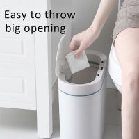 8L Trash Can kitchen Automatic Household Bathroom Storage Bucket Toilet Waterproof Narrow Seam bedroom Smart Sensor Garbage Bin