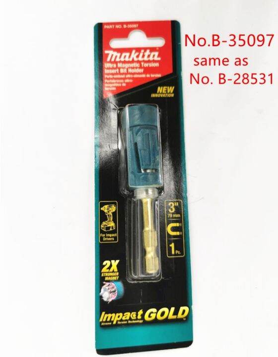 makita-ชุดบิต79มม-3quot-e-03414แทนที่สำหรับ-b-28531-b-35097เทคโนโลยีอัลตร้าแมดแม่เหล็กยึดโทรศัพท์แรงกระแทกสำหรับแรงบิดทอง