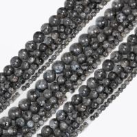 Pick Size 4 6 8 10mm Natural Black Flash Round Aura Moonstone Bead Gem Loose Stone Beads Fit DIY Jewelry Making 15.5 39; 39; Strand