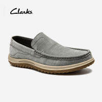 CODClarks_Tunsil Step Textile รองเท้าผ้าใบลำลองสำหรับบุรุษ - BK77515