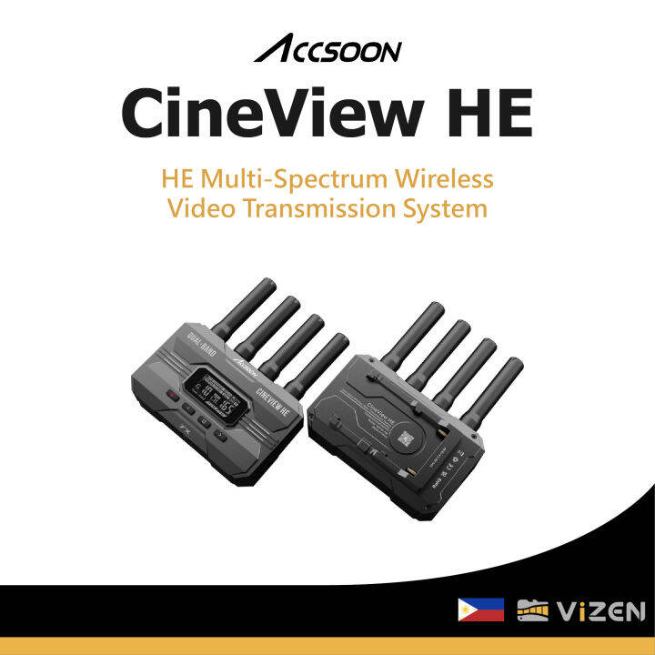 Accsoon CineView HE MultiSpectrum Wireless Video Transmission System