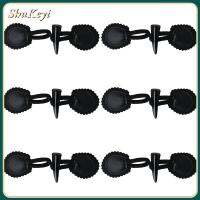 SHUKEYI 6 Sets เรซิน ปุ่มปิดสลับสำหรับเย็บ สีดำสีดำ พร้อมแตรรถ สลับไปมาแบบวินเทจ ส่วนปิดแบบสลับ หนังพียู ปุ่มแตรหนัง อุปกรณ์เย็บปัก