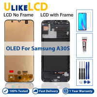 100% ทดสอบ OLED สำหรับ Samsung Galaxy A30s A307F A307 A307FN จอแสดงผล LCD Touch Screen Digitizer สมัชชาเปลี่ยนสำหรับ Samsung A30S LCD