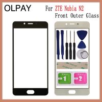 【original】 front panel glass 5.5" inch for n2 nx575j lcd screen touch screen glass lens replacement repair spare