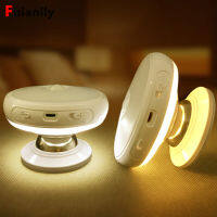 2021360 Degree Rotating Motion Sensor light Rechargeable LED Night Security Wall lamp for Home Stair Kitchen toilet lights