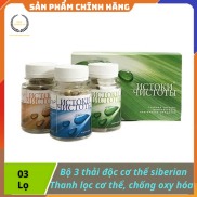 HCM CHÍNH HÃNG  - Bộ 3 thải độc thanh lọc cơ thể và trẻ hóa tế bào