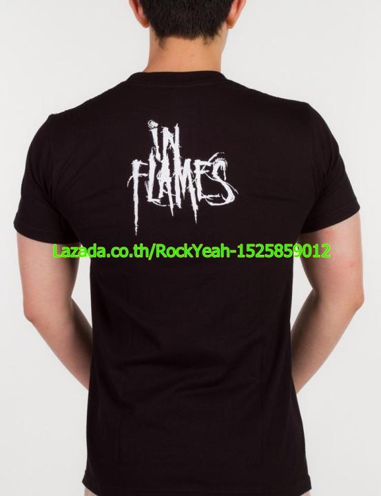 เสื้อวง-in-flames-เสื้อผ้าแฟชั่น-rock-อิน-เฟลมส์-ไซส์ยุโรป-rcm1163
