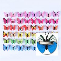 【CC】 Hair Accessories 20Pcs/Lot Plastic 3d Hairpin Decoration Barrette Multicolor Clip