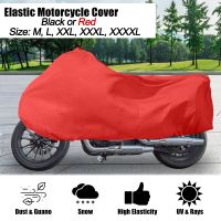 【LZ】 X Autohaux M L XXL XXXL XXXXL Motorcycle Cover Stretch Elastic Indoor Universal Durable Sun Snow Protector Cover Fits 160-260 CM