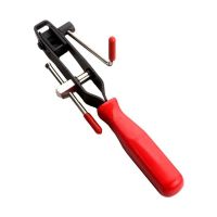 Cut-Off Tube Bundle Pliers Red Handle Hand Tool Repair Kit Clamp Disassembly Pliers