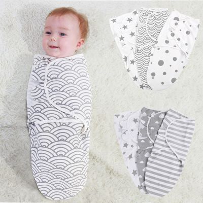 【CW】❈☫  Baby Sleeping Newborn Swaddle Up Envelope Wrap Soft Cotton Blanket Blankets 0-3 Month