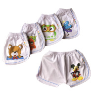 Combo 10 quần đùi cotton Trắng SUSU cho bé size từ 5-21kg thumbnail