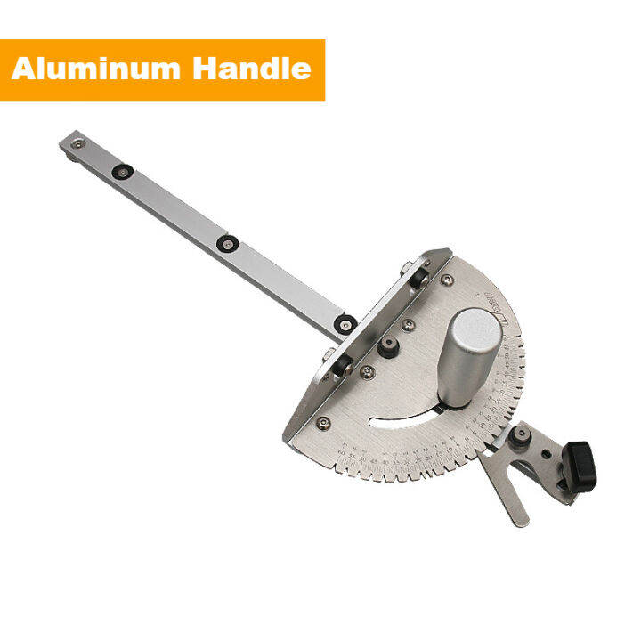 Precision Table Saw Miter Gauge with A Standard Slot Steel Bar