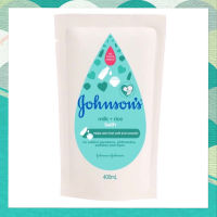 จอห์นสัน เบบี้ ครีมอาบน้ำ มิลค์ + ไรซ์ บาธ Johnsons Milk + Rice Bath 400 ml refill