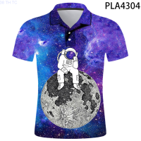 【high quality】  2020 New Fashion Men Polo Shirt Summer Short Sleeve Starry Sky 3d Printed Casual Streetwear Polo Homme Ropa Harajuku Cool Tops