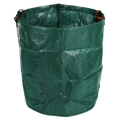 6X 270L Garden Waste Bag Large Strong Waterproof Heavy Duty Reusable Foldable Rubbish Grass Sack