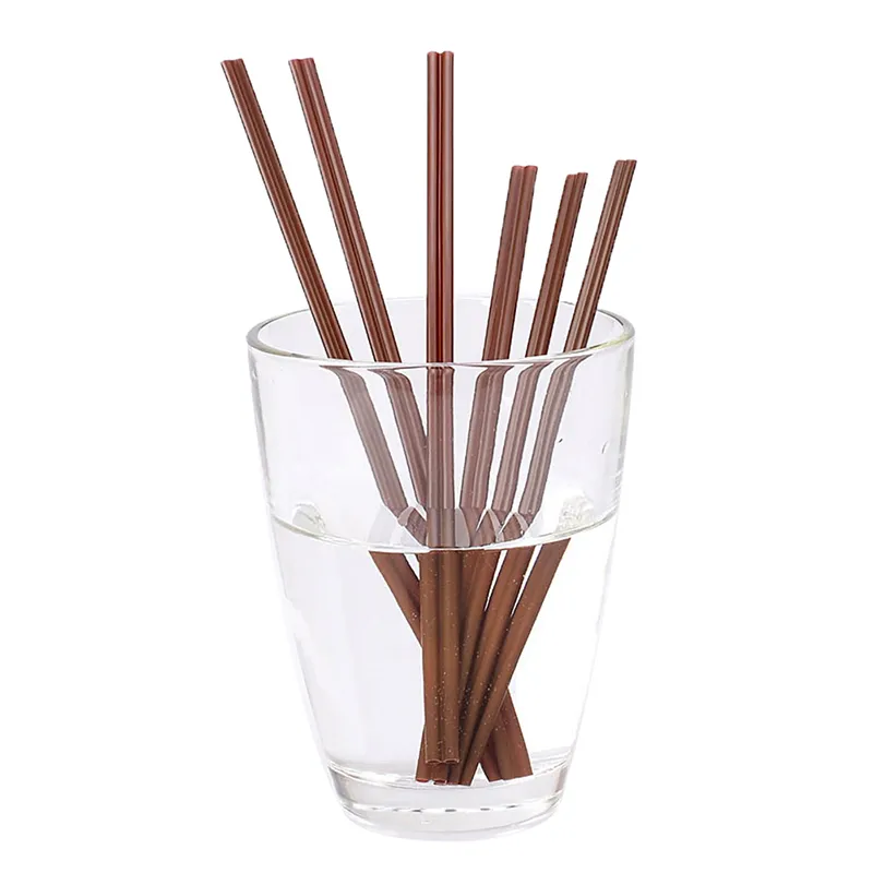 100Pcs Coffee Stirrers Disposable Plastic Sip Drink Coffee Stir Sticks  Straws