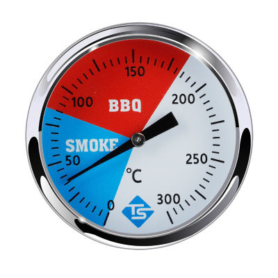 TS 300 Celsius 2 inch Stainless Steel Barbecue BBQ Smoker Grill Temperature Gauge