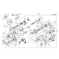 ชุดเซนเซอร์ความเร็วเกียร์รถยนต์47354-H1000สำหรับ Hyundai Kia Terracan Sorento 2001-2006เซนเซอร์ความเร็ว Garbox เครื่องยนต์