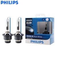 Philips D2R 85126WXX2 Xenon 35W Ultinon HID 6000K Cool Blue White Light Auto Bulb Upgrade HID Headlight Lamps Quick Start  Pair Bulbs  LEDs  HIDs