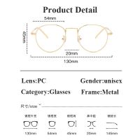 COD Glasses Photocromic Anti Blue Ray Radiation Korean Iron Frame Computer Glasses Anti Glare 2 in 1 Potocromic Photochromic Fashion Anti Sunlight UV400 Sunglasses