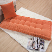 Thick Cushion Autumnwinter Chair Cushions Home Office Decoration Long Cushion Solid Color Tatami Cushion Customizable Cushion