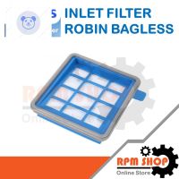 ⭐4.9 88+ชิ้น ขายดีที่สุดขายINLET FILTER ROBIN BAGLESS แผ่นกรองเครื่องดูดฝุ่น สำหรัเครื่องดูดฝุ่น PHILIPS รุ่น FC8085 , FC8087กระหน่ำ ชิ้นส่วนเครื่องใช้ไฟฟ้าใน้าน