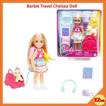 Barbie travel chelsea online doll