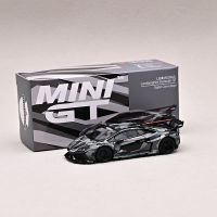 MINI GT 1:64 LB Huracan GT Digital Camouflage Alloy Car Model 409