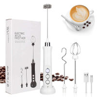 Electric Handheld Milk Frother Blender USB Charger Rechargeable Bubble Maker Whisk Mixer For Coffee Cappuccino Coffee Foam Maker