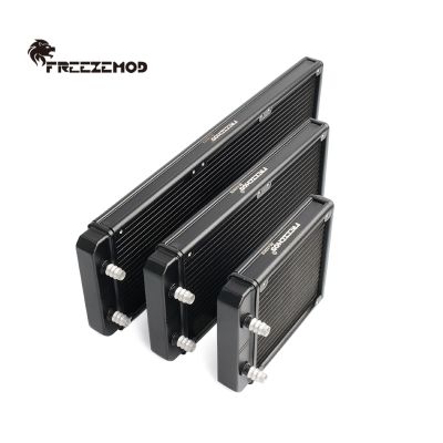 PC Water Cooling Aluminum Radiator Multi-Channels 60mm 80mm 90mm 120mm 240mm 360mm 480mm For Computer LED Beauty Apparatus