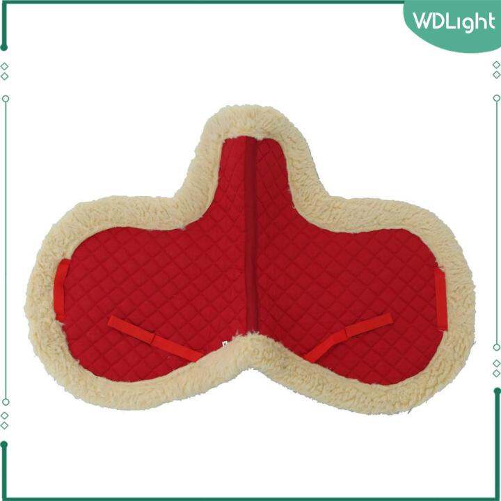 WDLight Equestrian Western Horse Saddle Seat Pad Red Lazada.co.th
