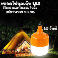 หลอดไฟ LED หลอดไฟแบบพกพามีแบตเตอรี่ในตัว พกพาติดตัวไปได้ทุกที่และช่วยสร้างไฟฉุกเฉินในตัวได้ด้วย