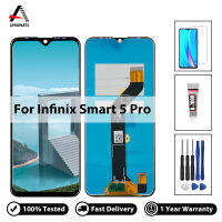 6.52 ต้นฉบับสำหรับ Infinix สมาร์ท5 Pro จอแสดงผล LCD Touch Screen Digitizer สมัชชาที่สมบูรณ์สัมผัสแผงไม่มีพิกเซลตายที่มีคุณภาพสูง + เครื่องมือฟรี