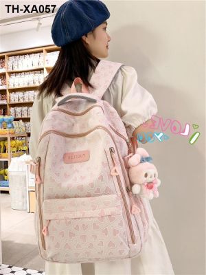 school junior middle students elementary student backpack bag is natural capacity for to six grade joker