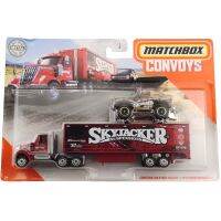 Matchbox Conmoys Longestar CAB กล่องรถพ่วงและ1972 4X ลุยบร็อนโก4 Collector Edition โลหะรถโมเดล Diecast ของเล่น