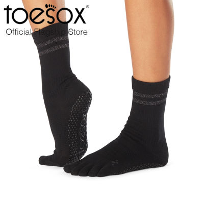[New Fall2023] ToeSox Grip Full Toe Crew โทซอคส์ ถุงเท้ากันลื่นปิดนิ้วเท้า พิลาทิส โยคะ รุ่น ครู