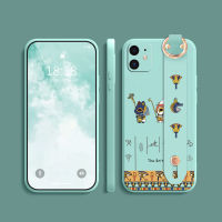 เคส iphone 11 ยางนิ่ม กันกระแทก กันน้ำ กันลื่น ฝาหลัง คลุมเต็มขอบ ไม่เบียด ฟิล์มมือถือ เคสใส่เลนส์ ลายการ์ตูนน่ารัก