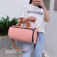 Fashion Travel Bags For Women Large Capacity Sports Bags Shoe position Duffle Bag New Female Shoulder Messenger Bags Dry And Wet